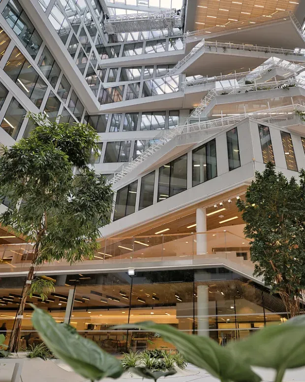 Intérieur du siège social Orange