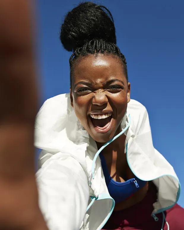 Portrait de femme africaine