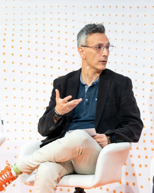 Bruno Zerbib lors de sa keynote d'ouverture Orange OpenTech