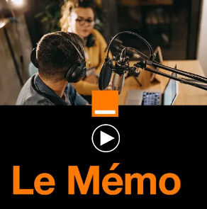 façade podcast, picto player Le Mémo