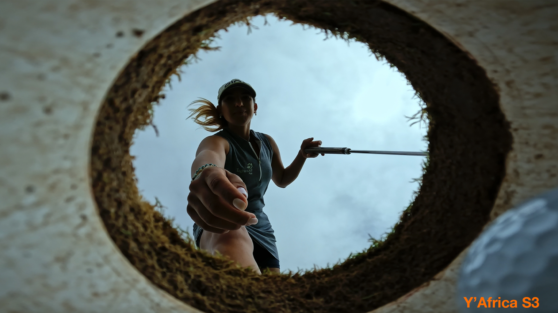 Photo de la golfeuse Maha Haddioui