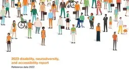 Disability, neurodiversity and accessibility report 2023 (clickable image)