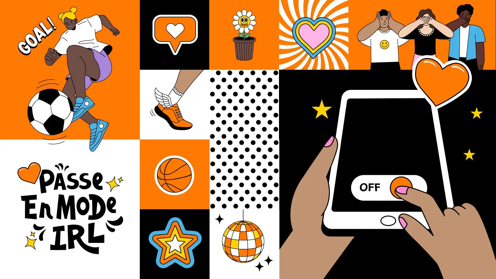 Visuel avec animations For Good Connection