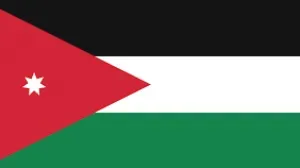 drapeau Jordanie
