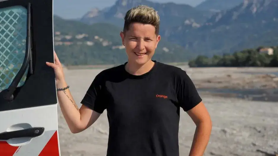Marion, technicienne d'intervention Orange