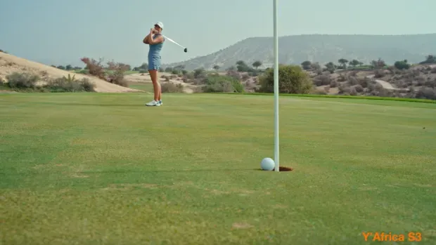 Photo de la golfeuse Maha Haddioui