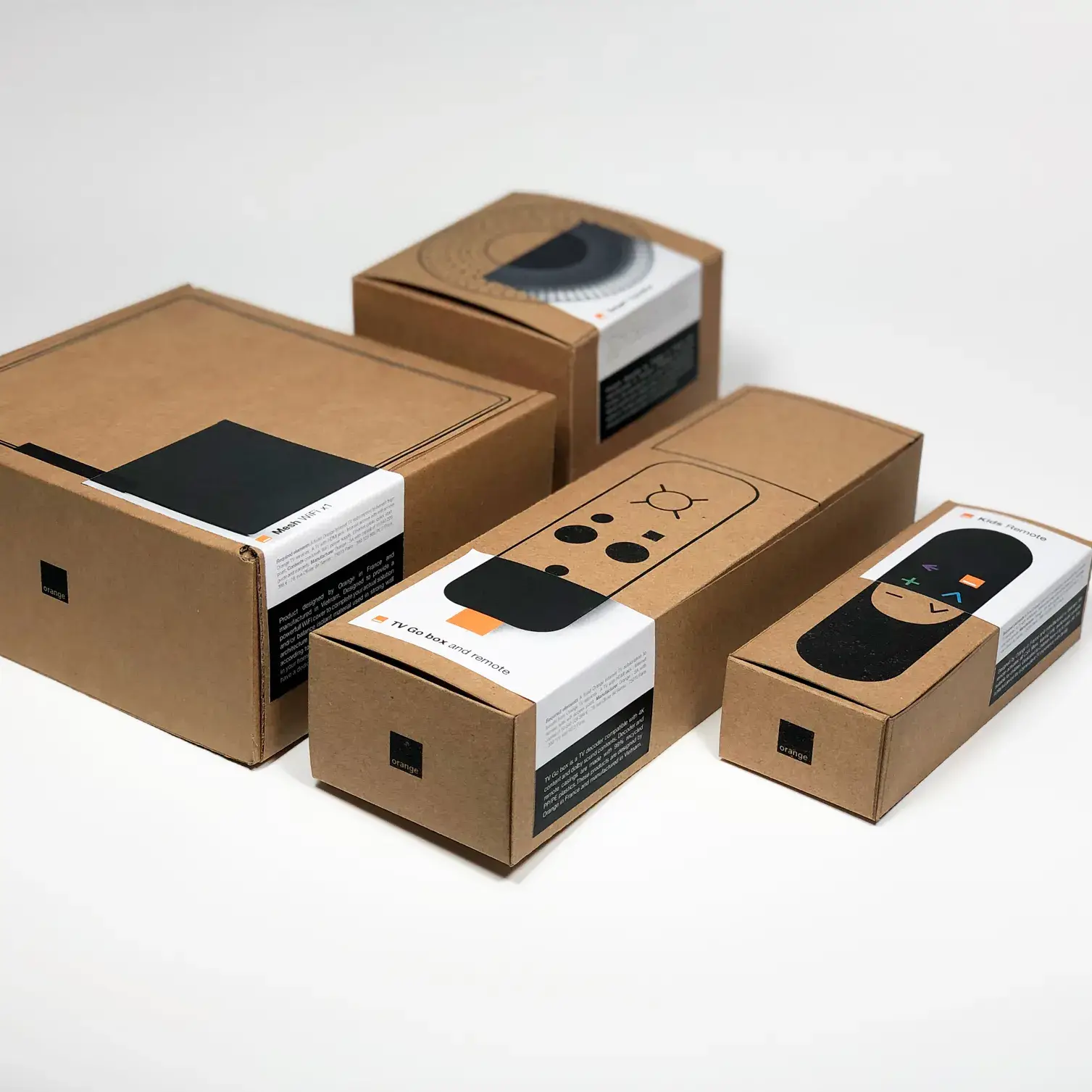 Packaging designed by Orange