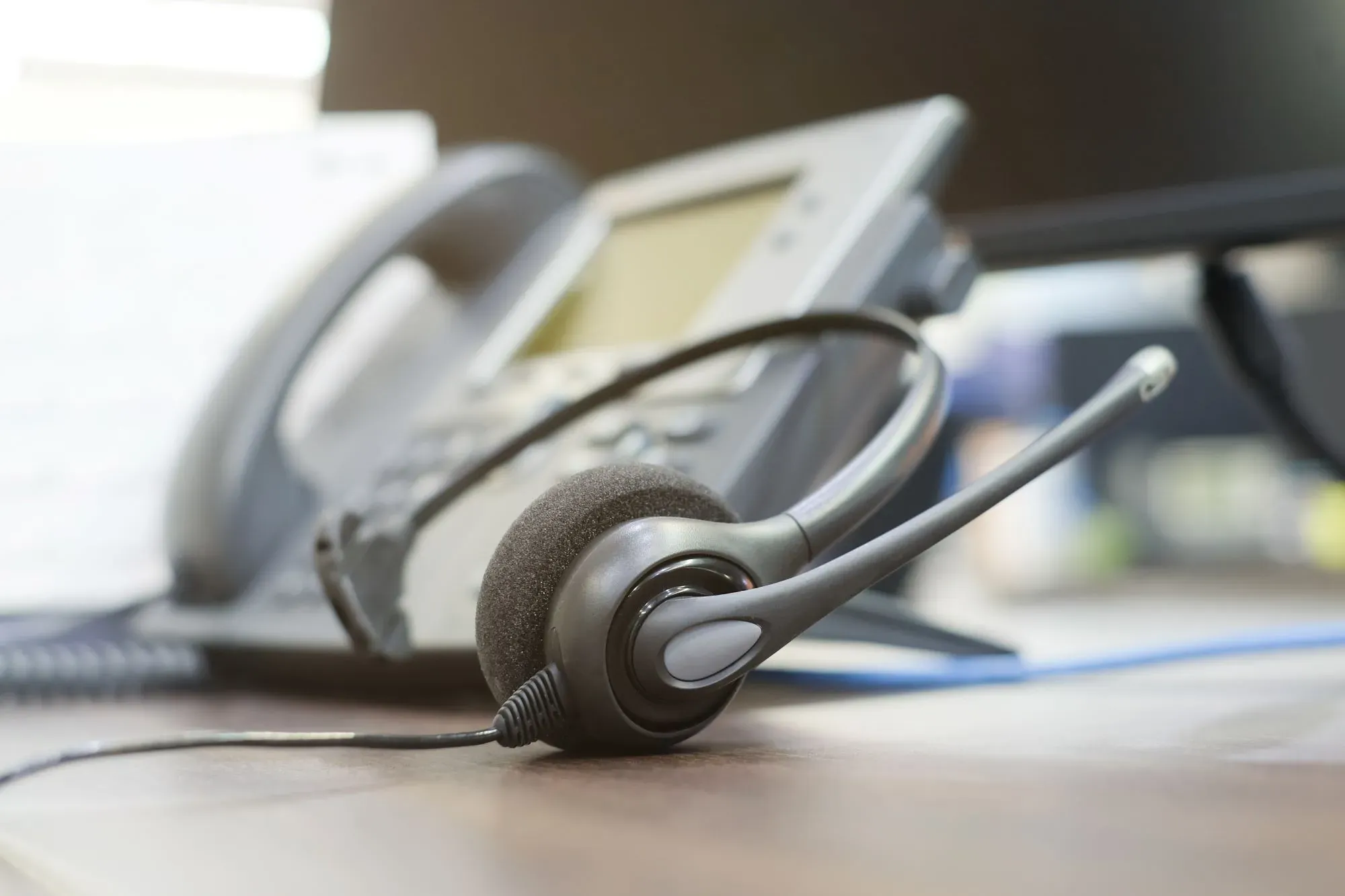Photo d'un casque avec un micro