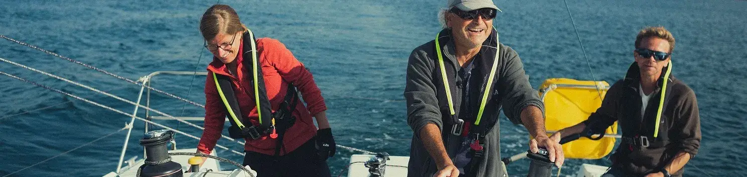 équipe SARA en mer, Marine Clogenson, Olivier Ducruix, Mathieu Simonnet