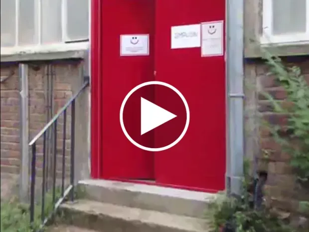 façade vidéo, picto play